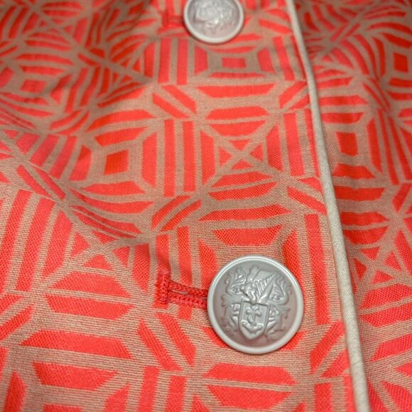 The Academy Blazers Pink and white monogram blazer - Picture 3 of 5